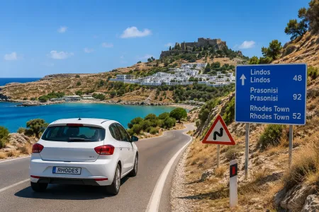 Οδήγηση στη Ρόδο